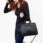 Women’s 2pc Tote & Wallet Handbag Set with 3 Compartments