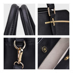 Women’s 2pc Tote & Wallet Handbag Set with 3 Compartments