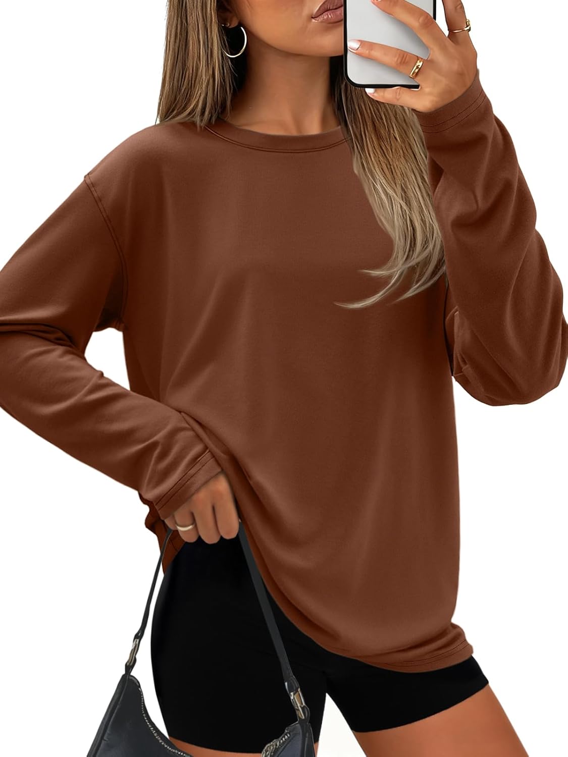 ATHMILE Women's Oversized Graphic Tee