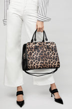 Women’s 2pc Tote & Wallet Handbag Set with 3 Compartments