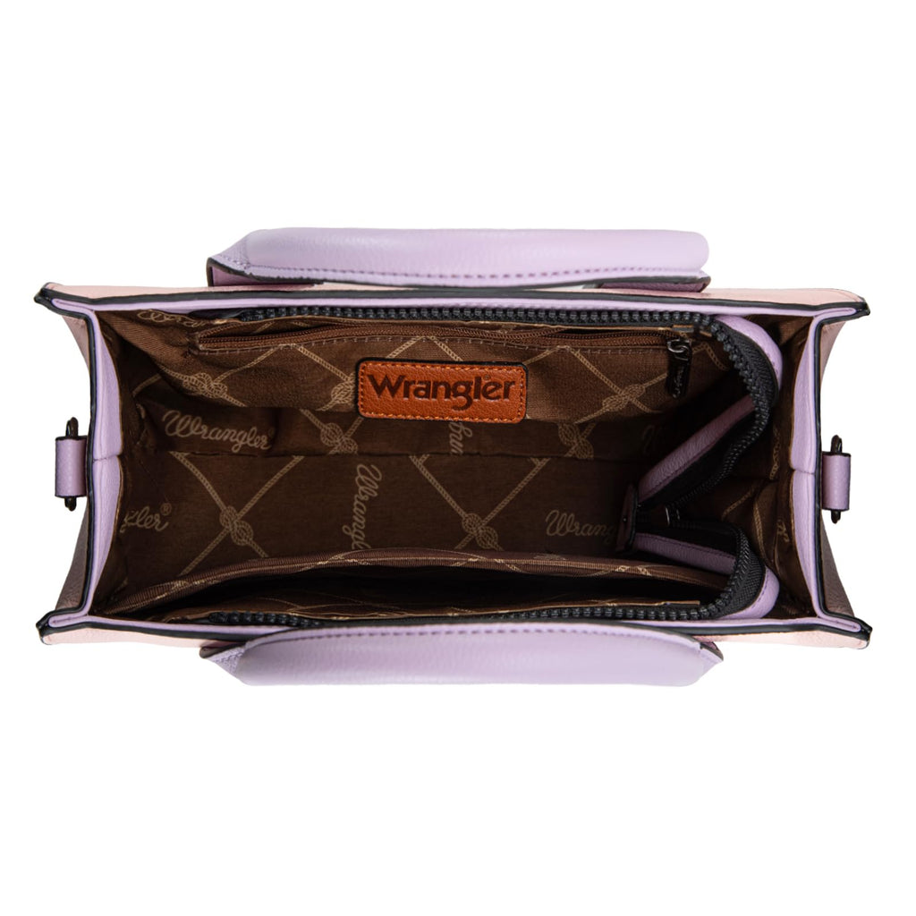 Western Chic Wrangler Tote: Vegan Leather, Versatile Strap