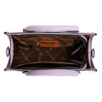 Western Chic Wrangler Tote: Vegan Leather, Versatile Strap