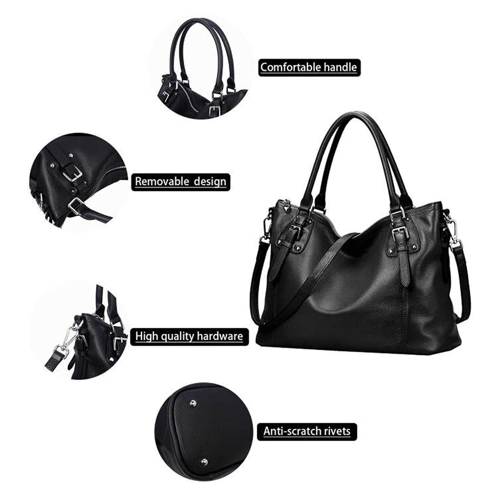 Genuine Leather Women's Tote Shoulder Bag