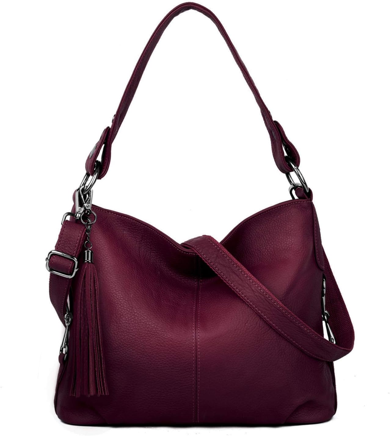 YALUXE Chic Leather Hobo & Crossbody Bags - Shoulder Bags by Handbags Specialist Headquarter | Available at Handbags Specialist Headquarter