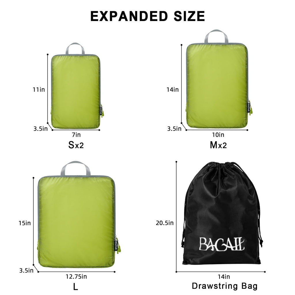 BAGAIL Travel Compression Cubes Set for Packing Ease -  by Handbags Specialist Headquarter | Available at Handbags Specialist Headquarter