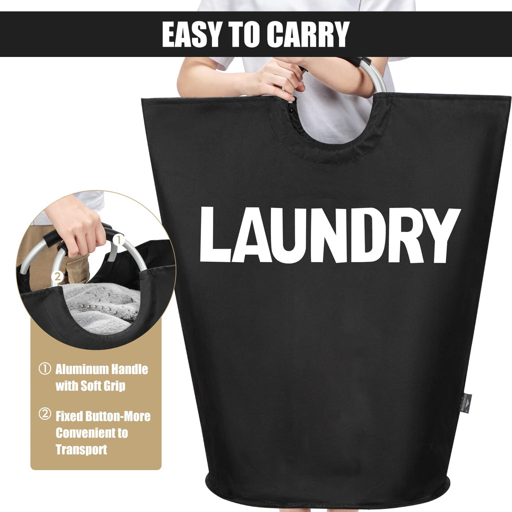 FoldAway Laundry Hamper - Laundry Baskets by Handbags Specialist Headquarter | Available at Handbags Specialist Headquarter