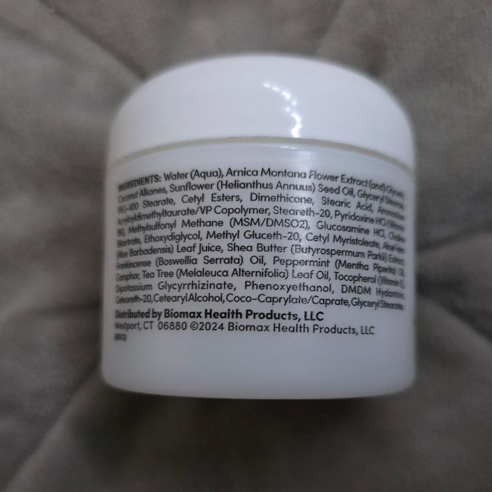 White 4oz jar of Penetrex Cream with black text label for health care use. - Penetrex Cream Duo Pack - 2oz & 4oz Jars - 4 Ounce (Pack of 1) - Handbags Specialist Headquarter