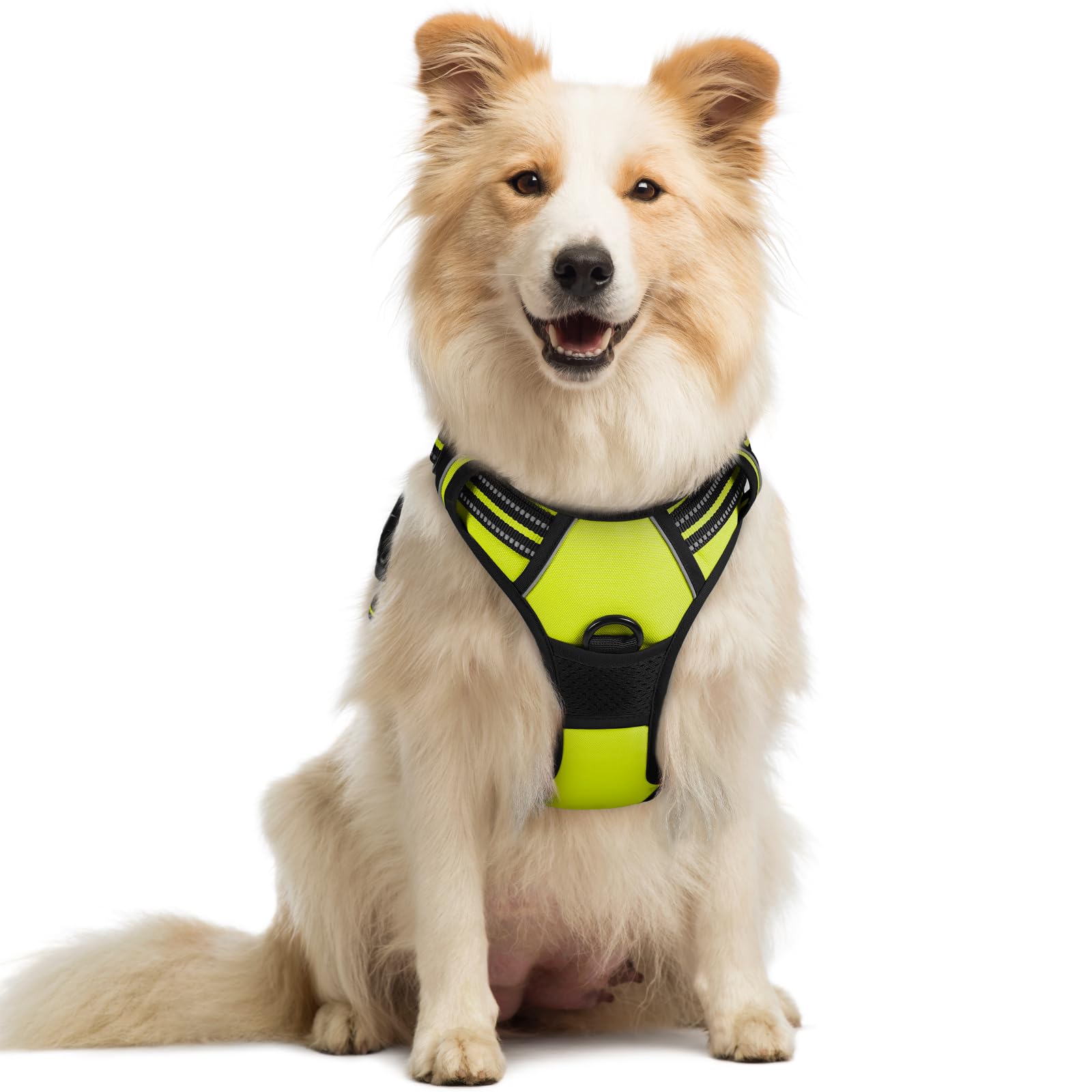 PawGuard No-Pull Reflective Dog Harness - Large Black -  by Handbags Specialist Headquarter | Available at Handbags Specialist Headquarter