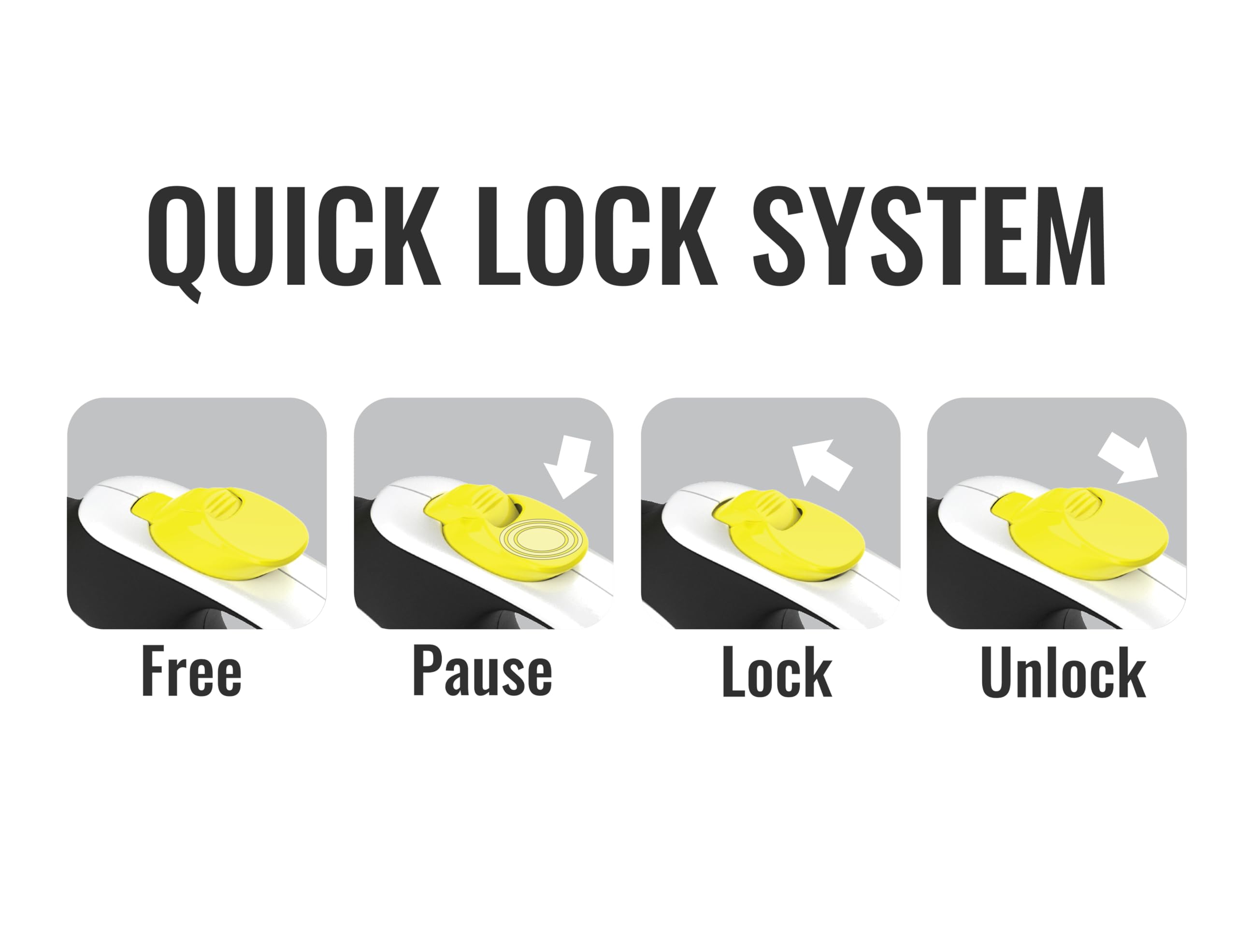 SpinFree 360° Dog Leash - Large, White, 16ft Nylon -  by Handbags Specialist Headquarter | Available at Handbags Specialist Headquarter