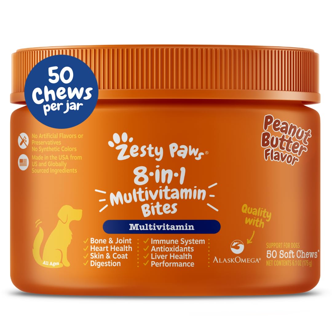 PawZest Omega Multivitamin Chews - Senior & Puppy -  by Handbags Specialist Headquarter | Available at Handbags Specialist Headquarter