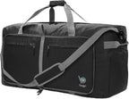 Bago 60L Foldable Travel Duffle Bag with Shoe Compartment