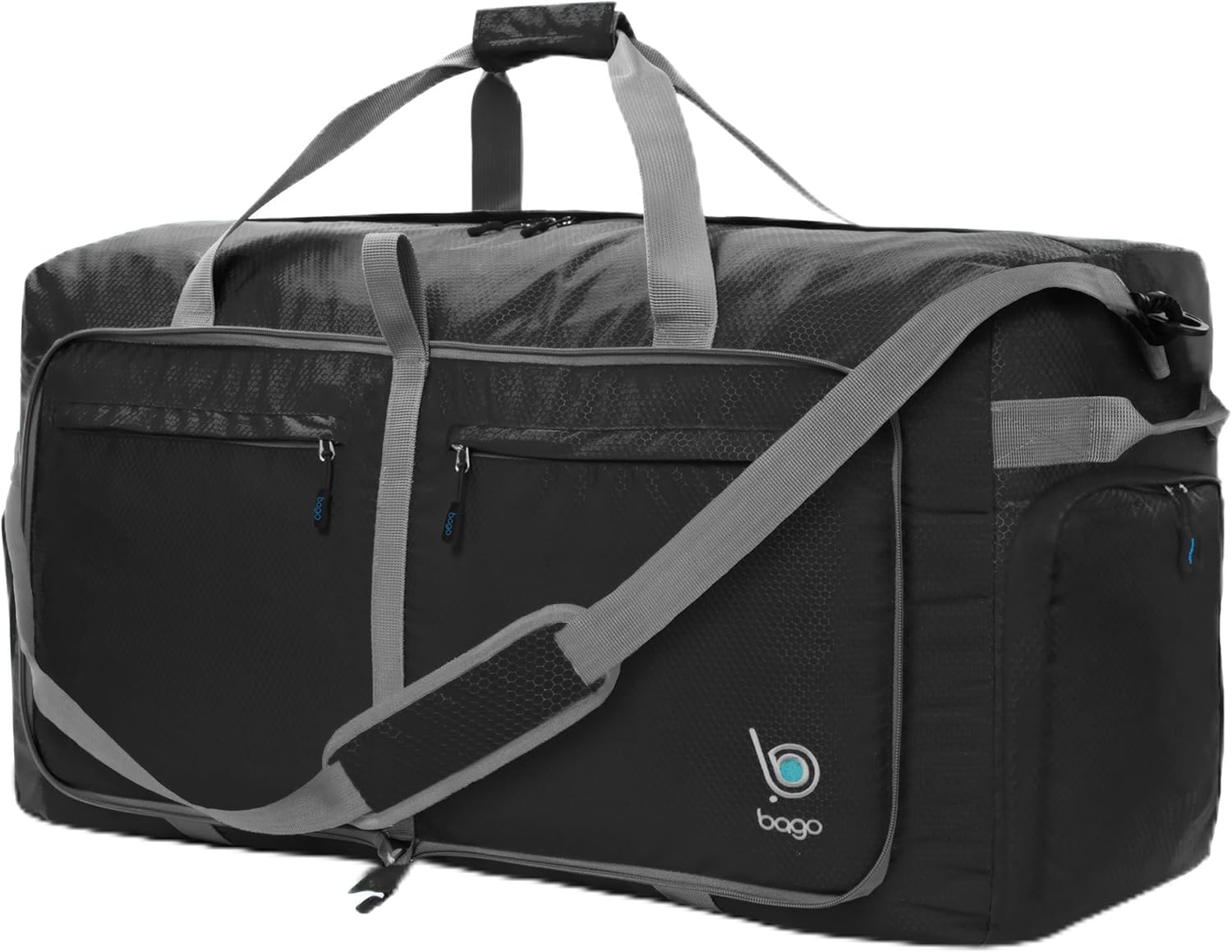 Bago 60L Foldable Travel Duffle Bag with Shoe Compartment