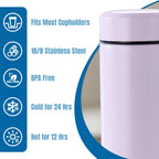 ThremoGuard: 17oz Stainless Steel Insulated Bottle - Water Bottles by Handbags Specialist Headquarter | Available at Handbags Specialist Headquarter