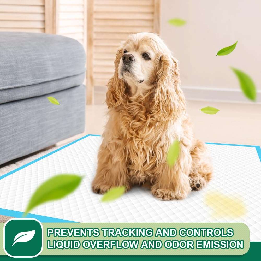 Puppy Pee Pro Pads - 100 Count Super Absorbent Set - Pet Supplies by Handbags Specialist Headquarter | Available at Handbags Specialist Headquarter
