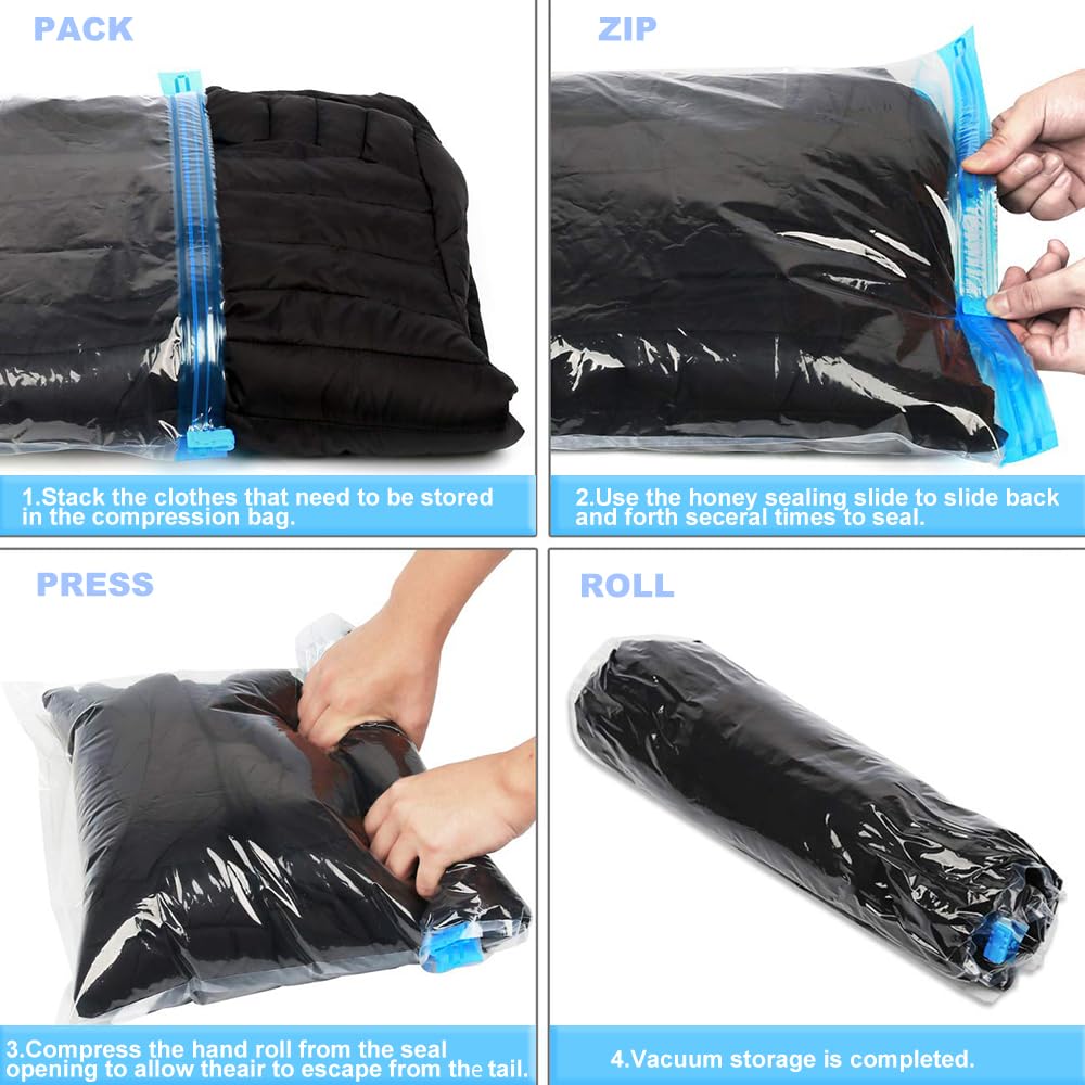 EasyPack 10-Count Compression Bags - Travel Must-Have -  by Handbags Specialist Headquarter | Available at Handbags Specialist Headquarter