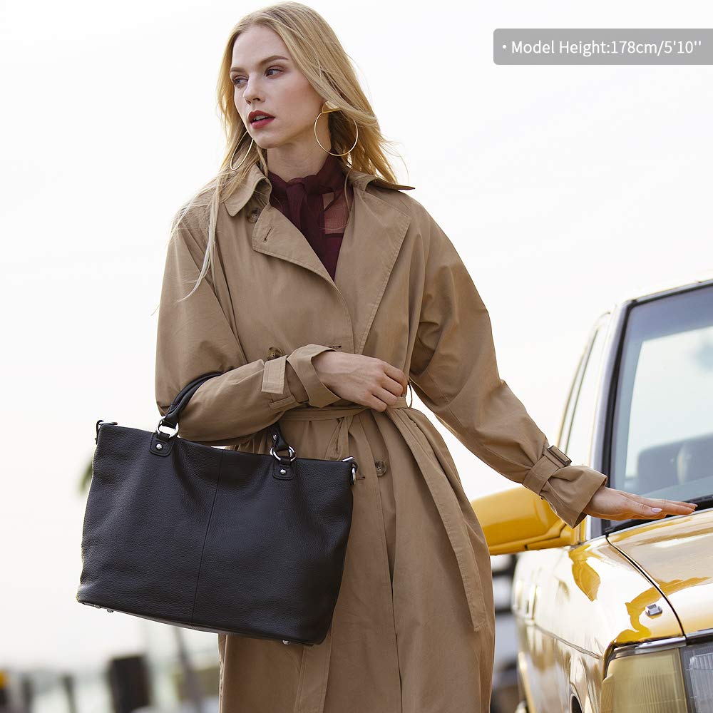 Kattee Women's Leather Tote Bag