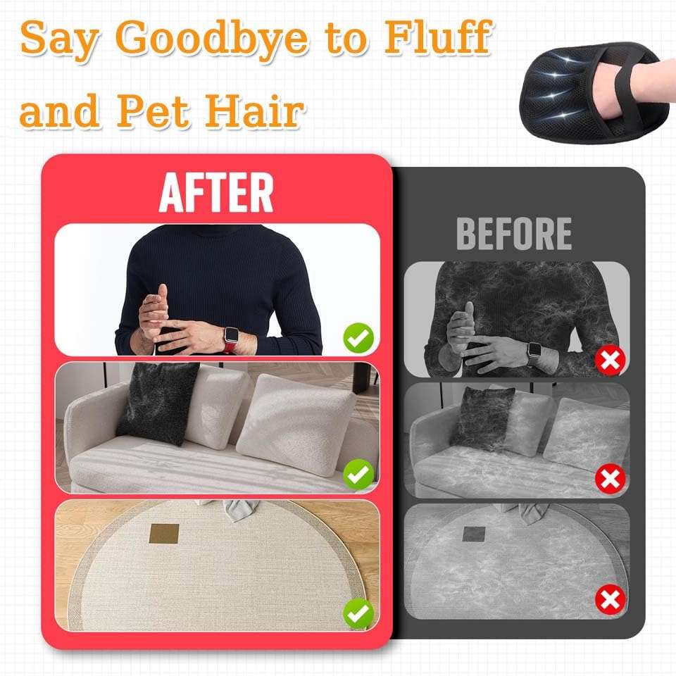 Purrfect Pet Hair Glove - Pet Supplies by Handbags Specialist Headquarter | Available at Handbags Specialist Headquarter
