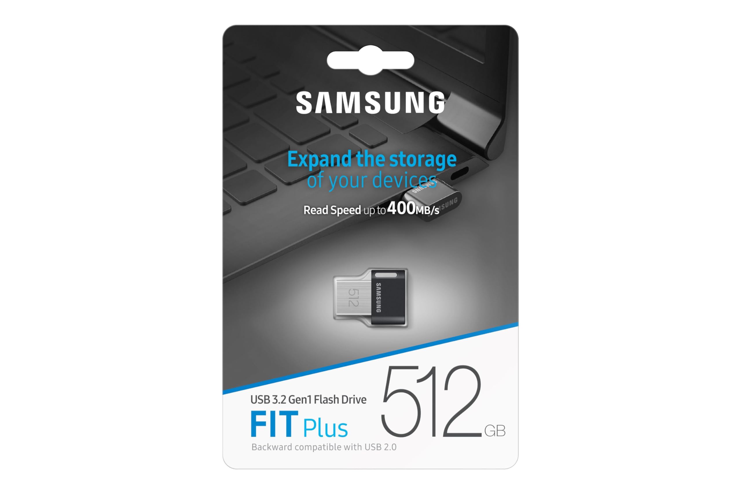 Samsung FIT Plus 64GB USB 3.1 Flash Drive - Decor by Handbags Specialist Headquarter | Available at Handbags Specialist Headquarter