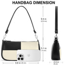 Retro Vegan Leather Shoulder Bag -  by Handbags Specialist Headquarter | Available at Handbags Specialist Headquarter