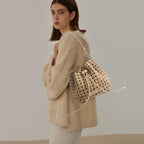 Hollow Bucket Tote Bag -  by Handbags Specialist Headquarter | Available at Handbags Specialist Headquarter