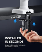 HUANUO Gas Monitor Arm - Adjustable VESA Stand - Gaming Accessories by Handbags Specialist Headquarter | Available at Handbags Specialist Headquarter