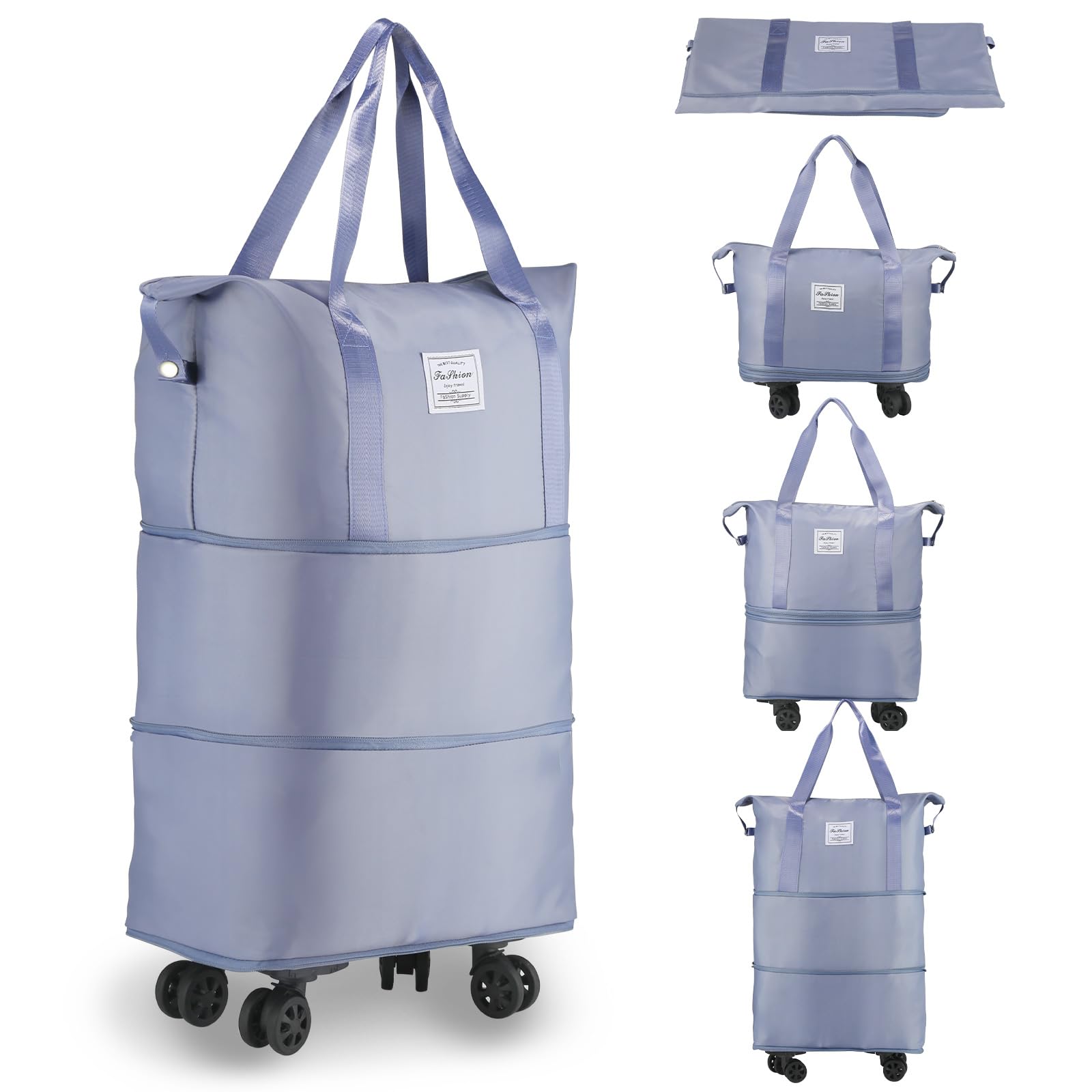 VoyagePro Expandable Wheeled Duffle Bag -  by Handbags Specialist Headquarter | Available at Handbags Specialist Headquarter