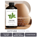 Brooklyn Botany Thyme Oil 4oz - Pure Aromatherapy