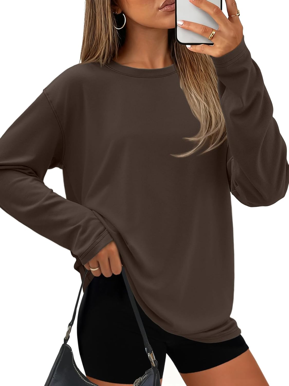 ATHMILE Women's Oversized Graphic Tee