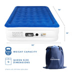 DreamNest Luxe Air Mattress with ComfortCoil Tech - Appliances by Handbags Specialist Headquarter | Available at Handbags Specialist Headquarter