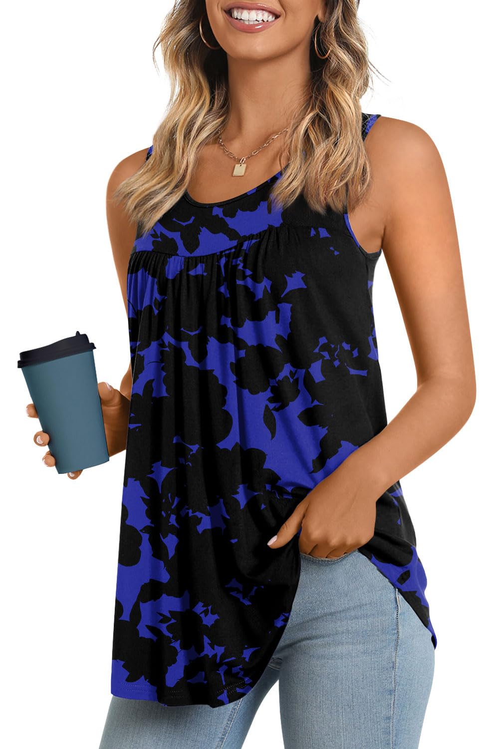 Longyuan Summer Sleeveless Tunics for Women - Tops by Handbags Specialist Headquarter | Available at Handbags Specialist Headquarter