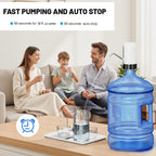 Portable USB Water Dispenser for 3-5 Gallon Bottles