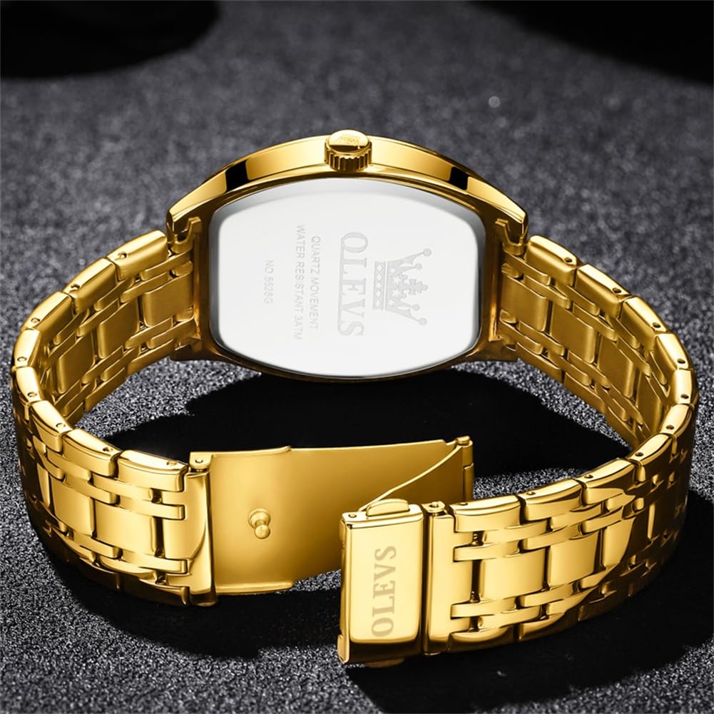 SteelGlow: OLEVS Quartz Men's Luminous Watch