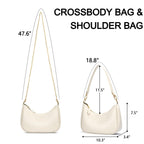 Retro Chic Hobo Bag - Cute Underarm Purse - Shoulder Bags by Handbags Specialist Headquarter | Available at Handbags Specialist Headquarter