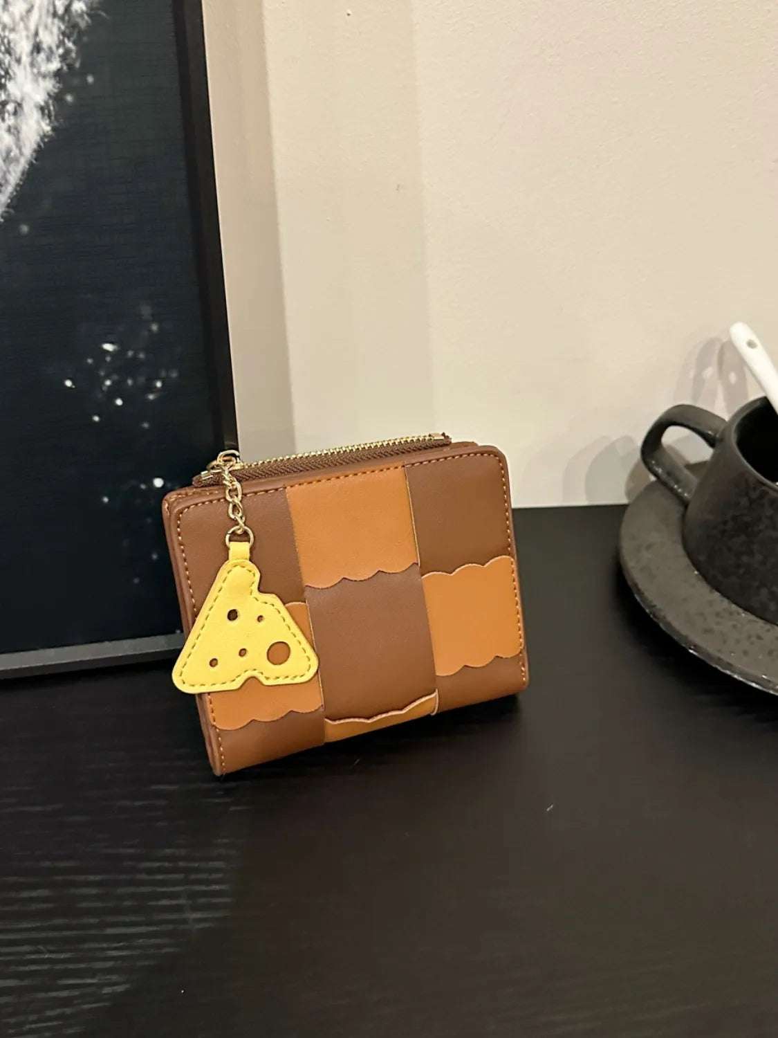 PU Leather Color Block Wallet - Wallet by Trendsi | Available at Handbags Specialist Headquarter