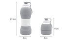 FlexiSip Silicone Water Bottle - water bottle by Trendsi | Available at Handbags Specialist Headquarter