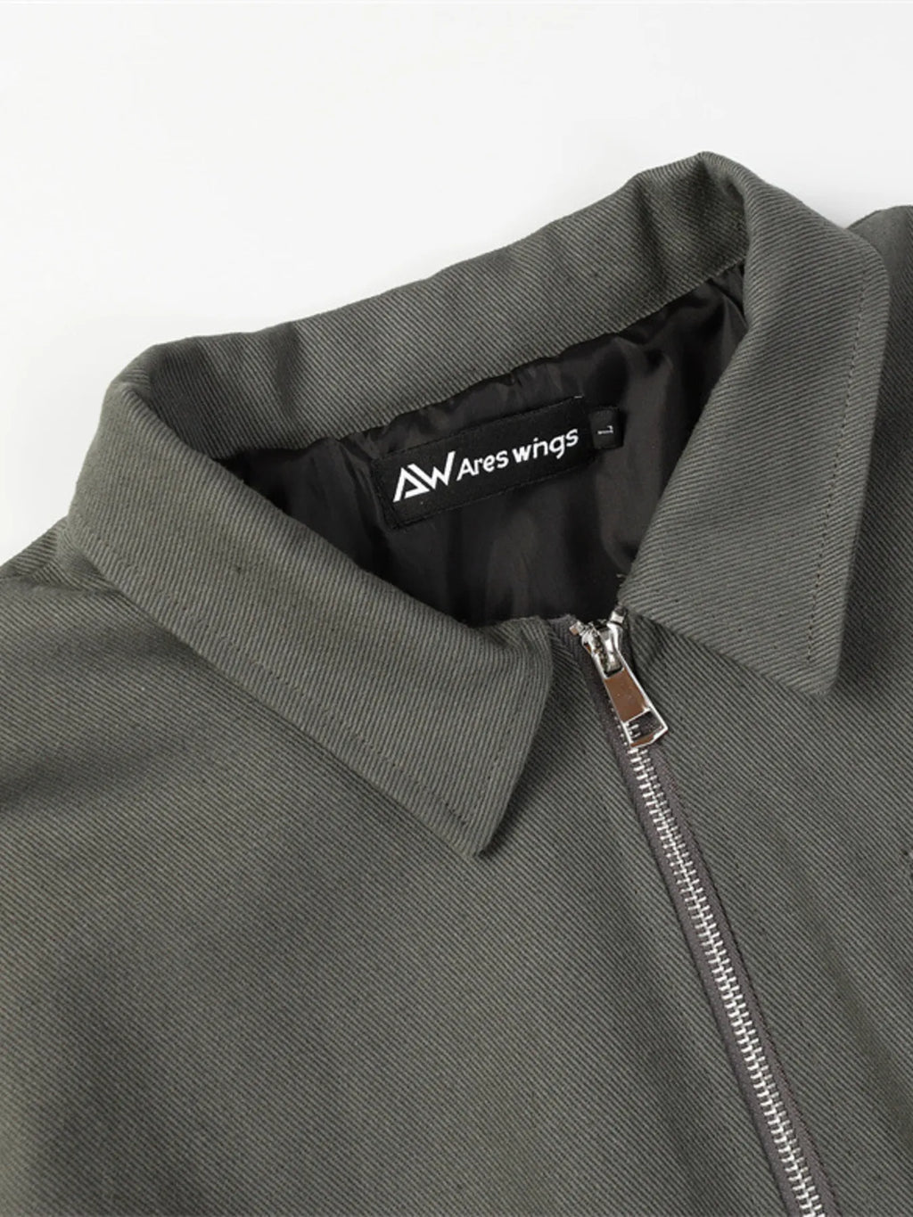 Men's Zip Up Long Sleeve Jacket - Men's jackets by Trendsi | Available at Handbags Specialist Headquarter