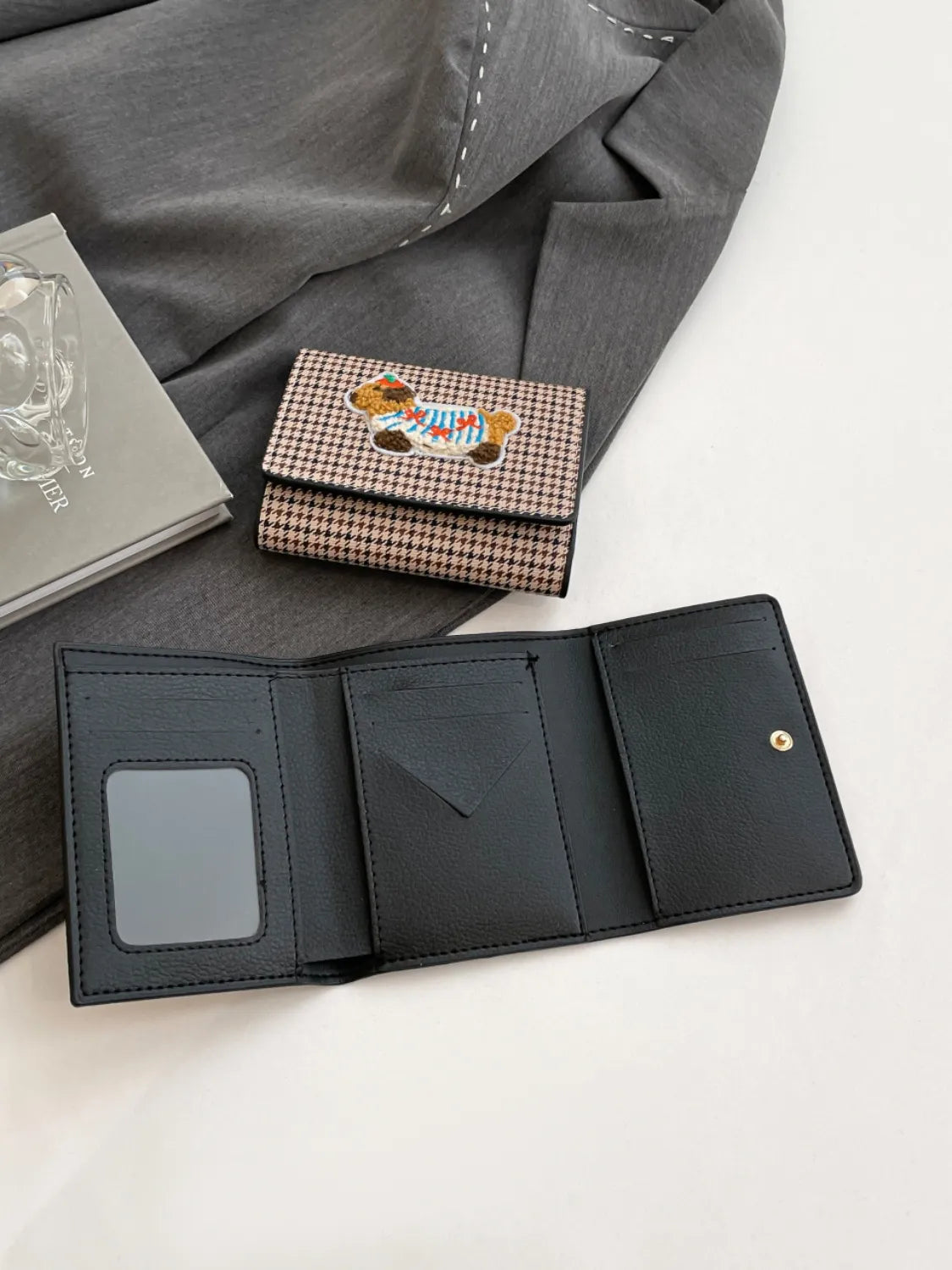 PU Leather Printed Wallet - Wallet by Trendsi | Available at Handbags Specialist Headquarter