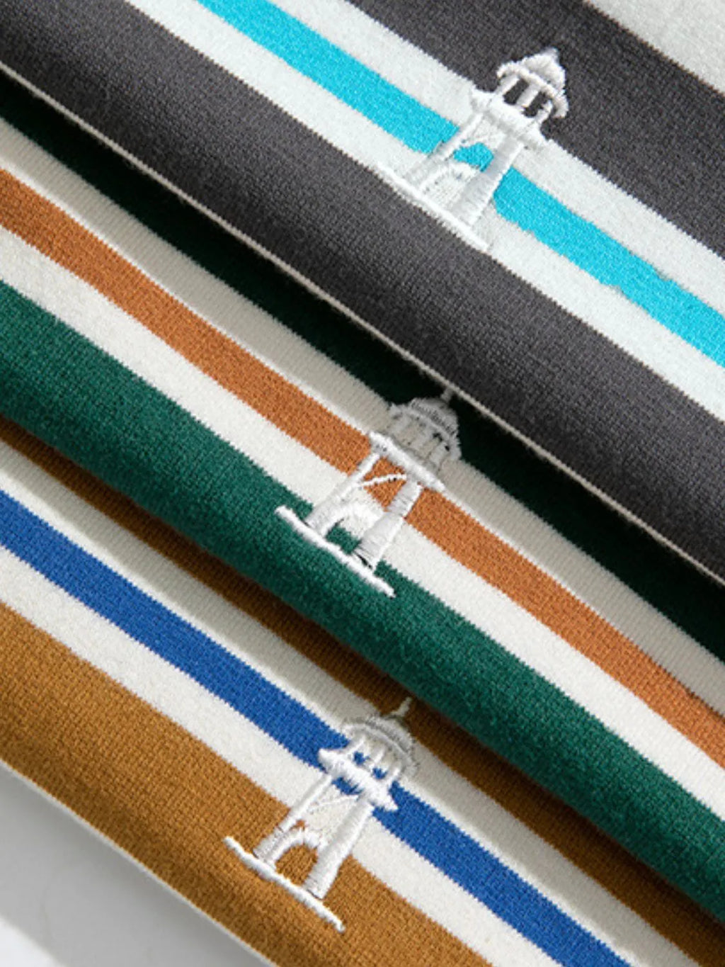 Men's Plus Size Basic style Round Neck Striped T-Shirt - Men's T-Shirt by Trendsi | Available at Handbags Specialist Headquarter