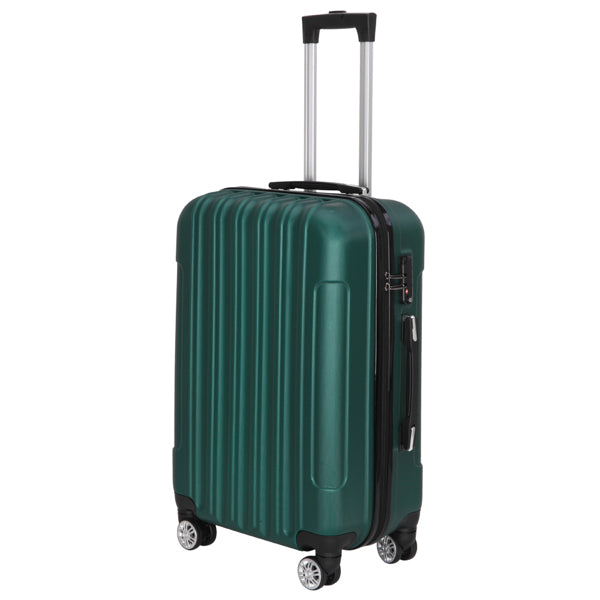 Tri-Size Glide: Universal Alloy Luggage Set - Travel Sets by Trendsi | Available at Handbags Specialist Headquarter