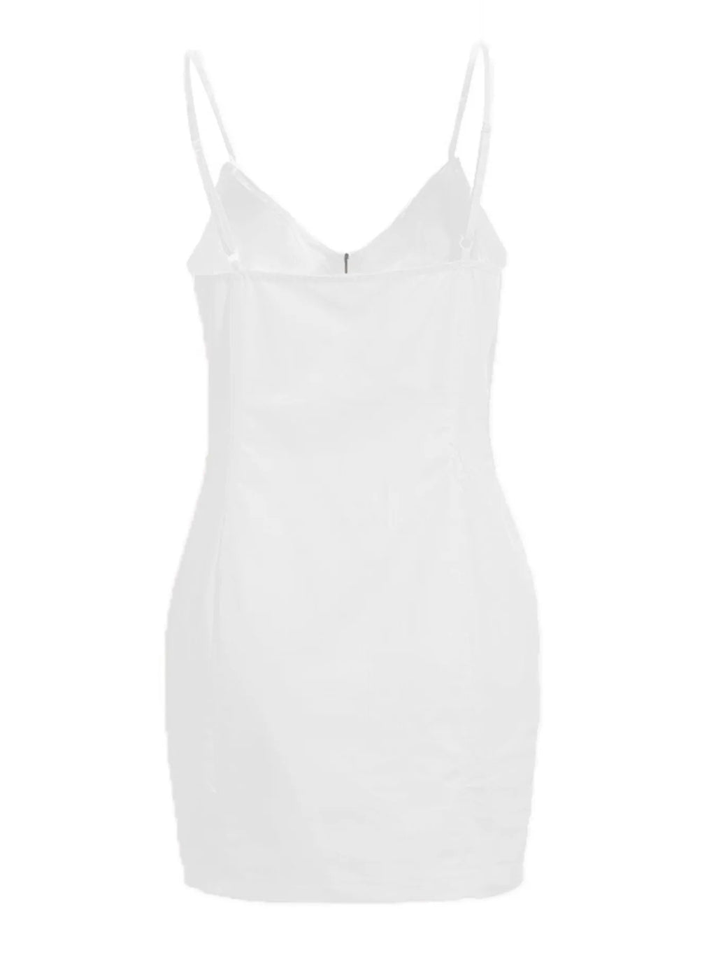 Full Size Zip-Front Bodycon Mini Dress Plus Size - Maxi Dress by Trendsi | Available at Handbags Specialist Headquarter