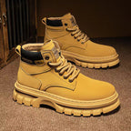 UrbanStride: Trendy British High-Top Work Boots