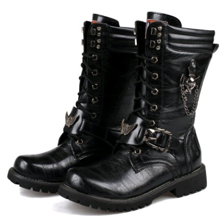 UrbanTrend Men's Military & Cowboy Boots Collection