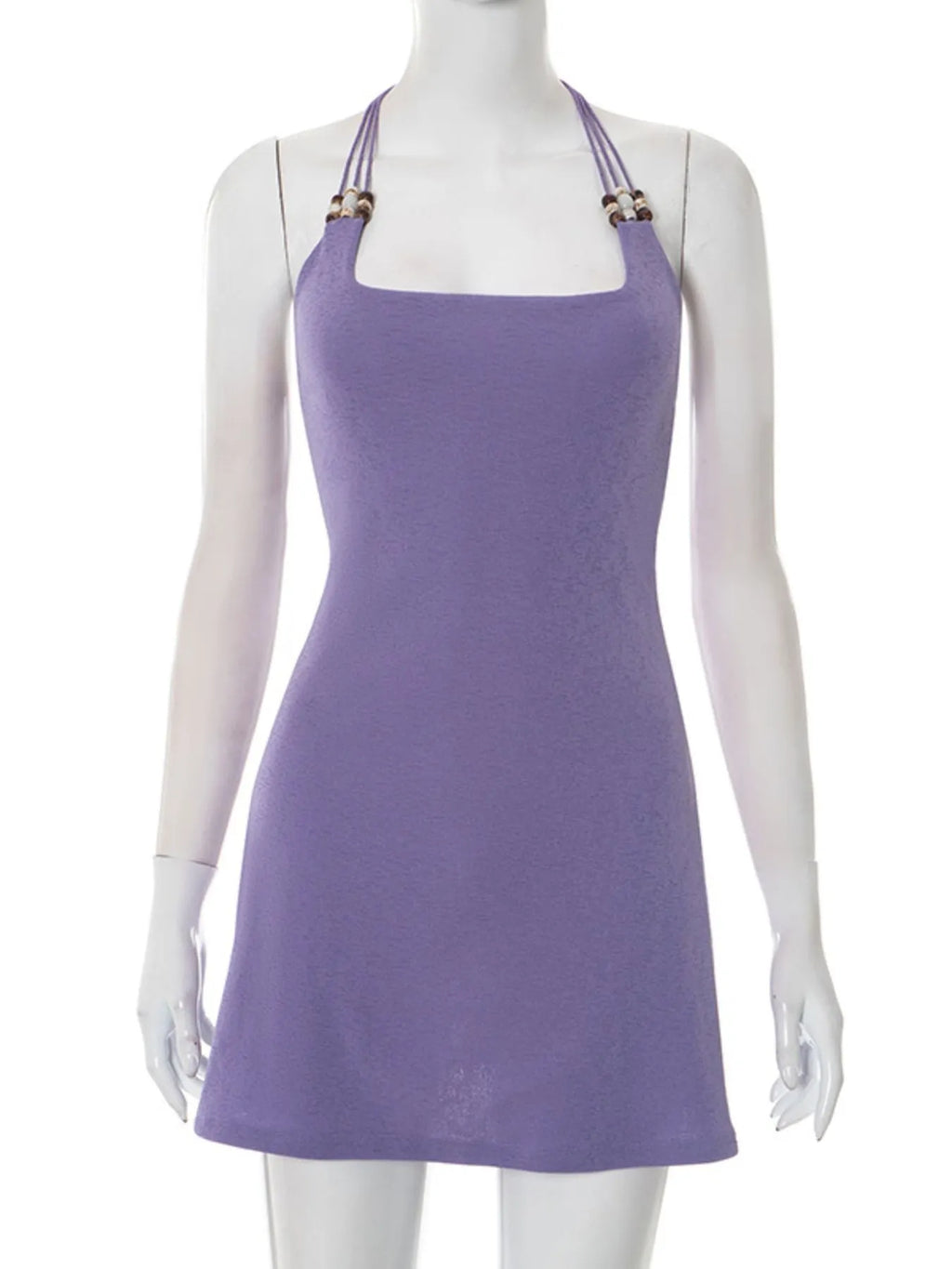 Halter Neck Bodycon Cami Dress - Maxi Dress by Trendsi | Available at Handbags Specialist Headquarter