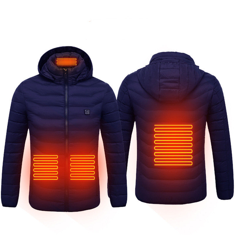 FrostGuard USB Heated Vest - Men's Thermal Zip-Up