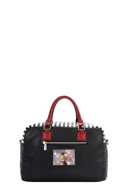 Nicole Lee USA Eco-Leather Boston Bag - Tote Bag by Trendsi | Available at Handbags Specialist Headquarter