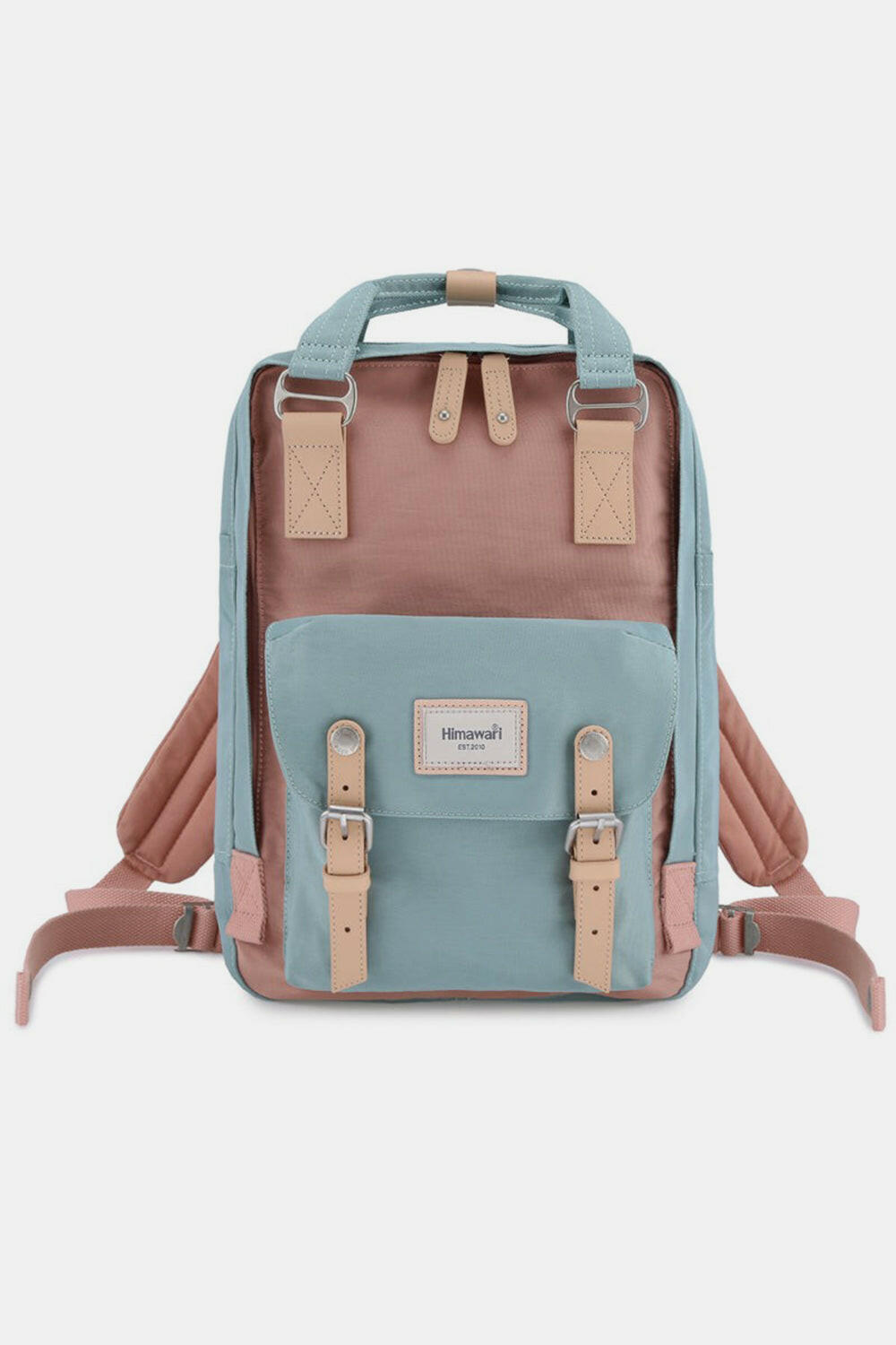 Himawari Contrast Waterproof Nylon Backpack Bag - Backpack Bags by Trendsi | Available at Handbags Specialist Headquarter