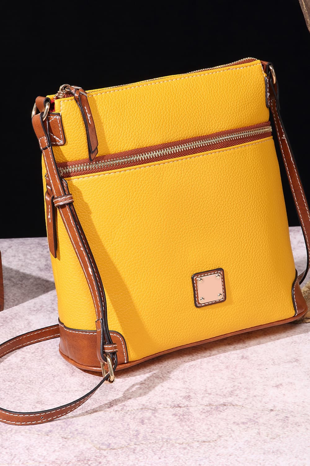 PU Leather Crossbody Bag - handbags by Trendsi | Available at Handbags Specialist Headquarter