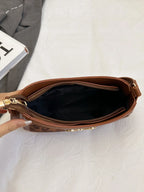 Bow Leopard PU Leather Handbag - handbags by Trendsi | Available at Handbags Specialist Headquarter