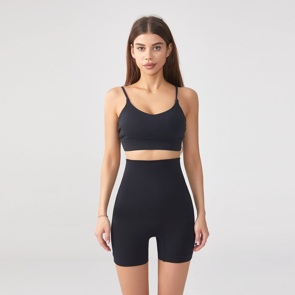 ShapeFlex Plus High Top Seamless Sports Pants - Women's Bra by Trendsi | Available at Handbags Specialist Headquarter