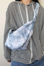 Tie-Dye Canvas Sling Bag - handbags by Trendsi | Available at Handbags Specialist Headquarter